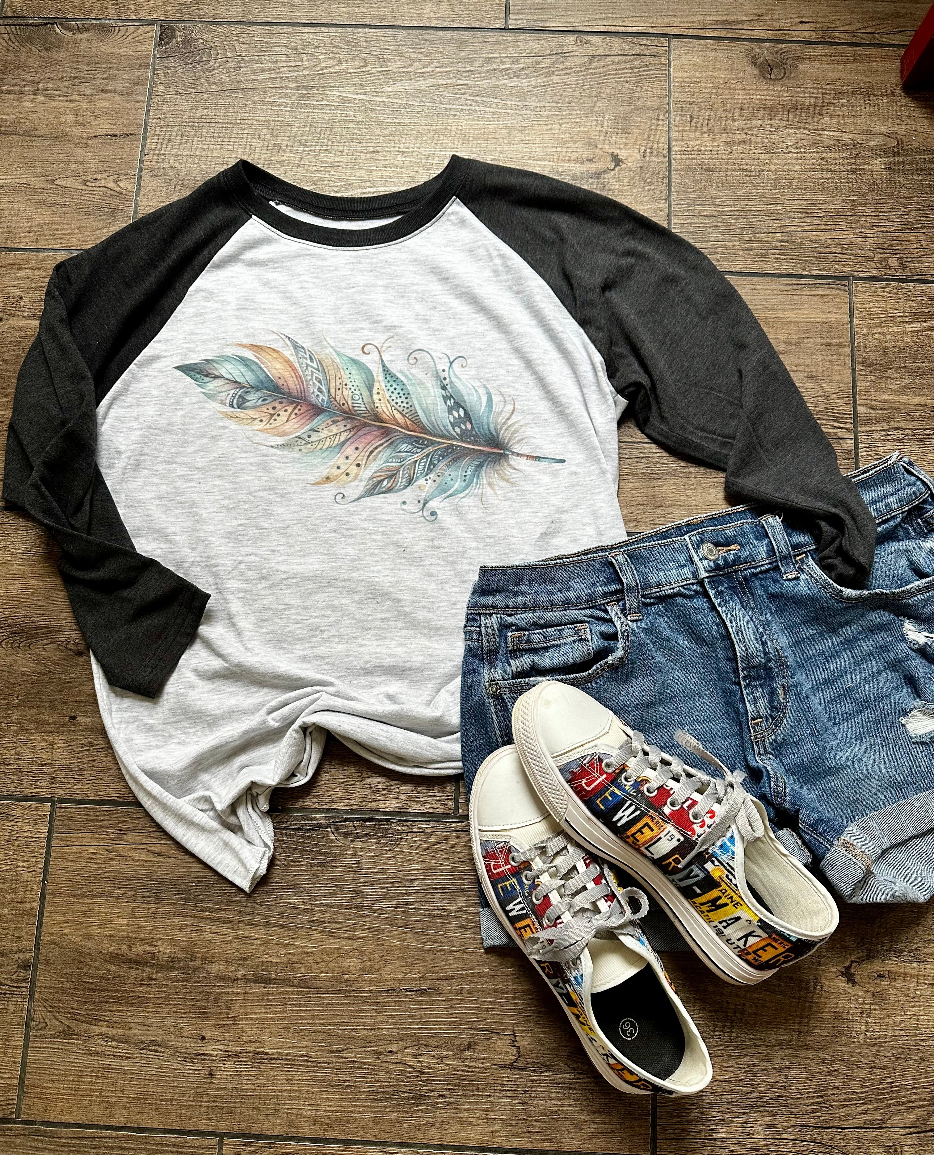 Feather Baseball Shirt