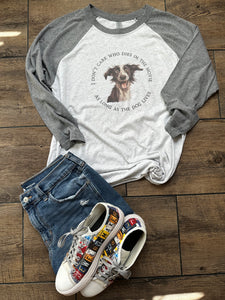 Funny Dog Baseball Shirt