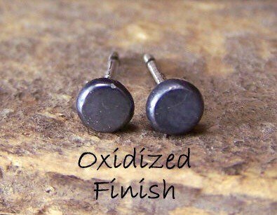 Recycled Tiny Sterling Studs