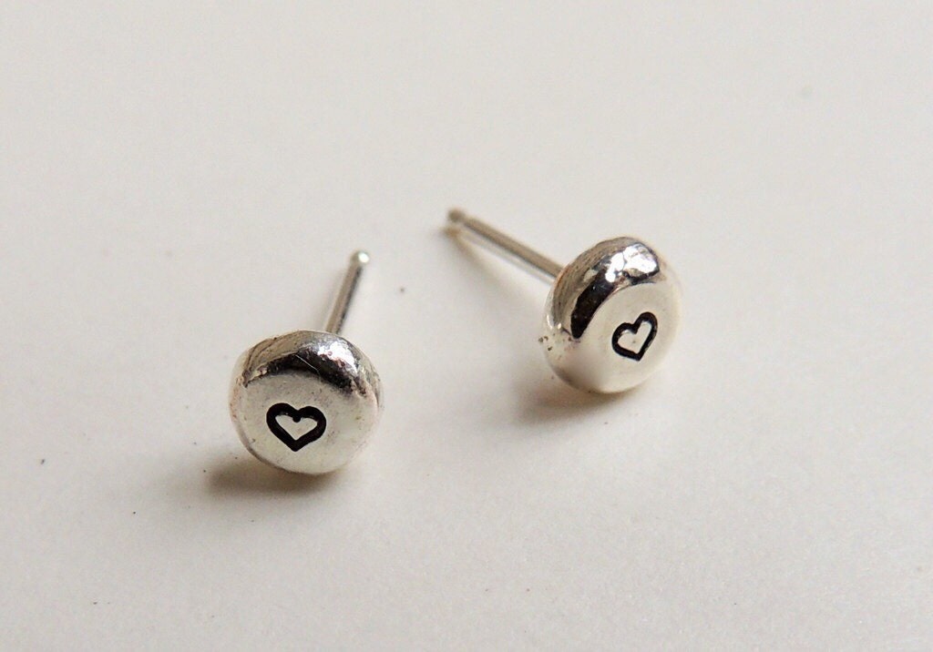 Small silver studs