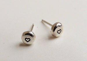 Small silver studs