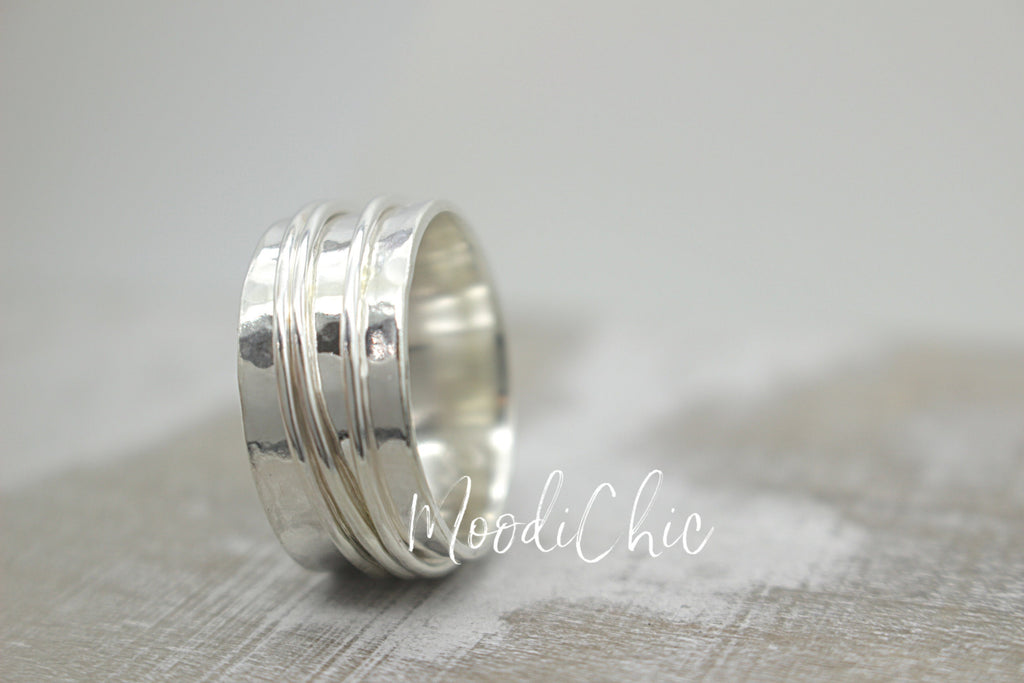 Silver Meditation Ring